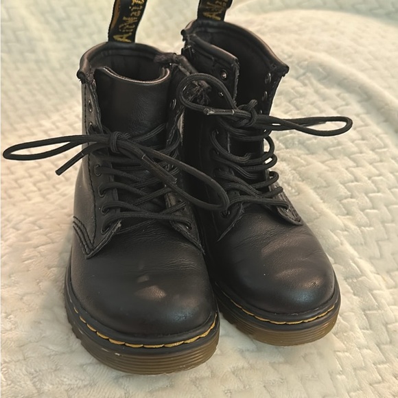 Dr. Martens Other - Dr. Martens Black Leather Lace-Up Boots